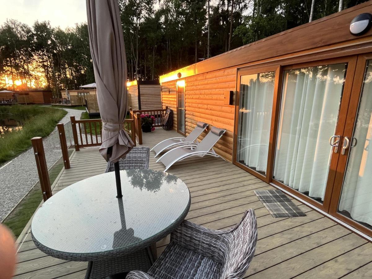 Oak Boutique Lodge Includes Hot Tub Air Con & Dog يورك المظهر الخارجي الصورة